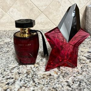 Mugler Angel nova perfume 1.6 fl oz VS Very Sexy 1.7fl oz